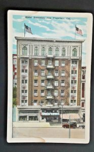 Mint Vintage San Francisco California Hotel Somerton Street Scene Postcard