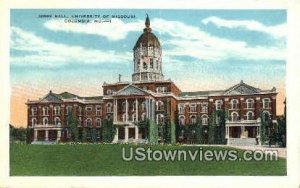 Jesse Hall, Admin Bldg, University of Missouri in Columbia, Missouri