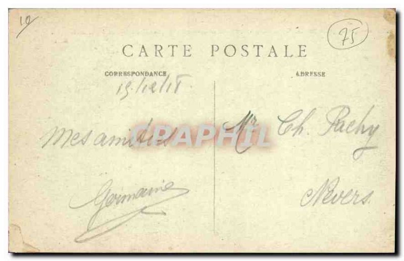 Postcard Old Paris Pont Alexandre III