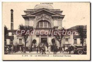 Old Postcard La Bourboule Spa Establishment