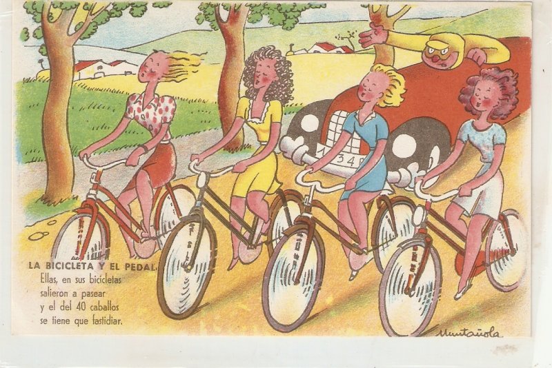 MUNTAÑOLA. Cycling sport. La Bicicleta y el Pedalñ Seven (7 Vintage Spanish