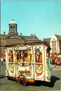 Amsterdam~Holland, Netherlands  BARREL-STREET ORGAN DE KLOK~ C Frei 4X6 Postcard