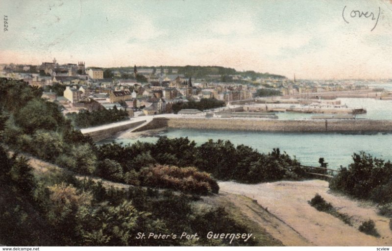 GUERNSEY , C.I. , UK , 1906 ; St Peters Port