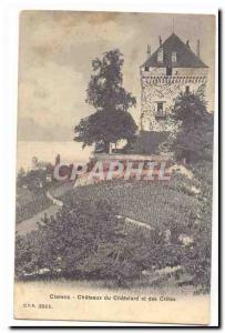 Clarens Postcard Old Castles Chatelard and Cretes