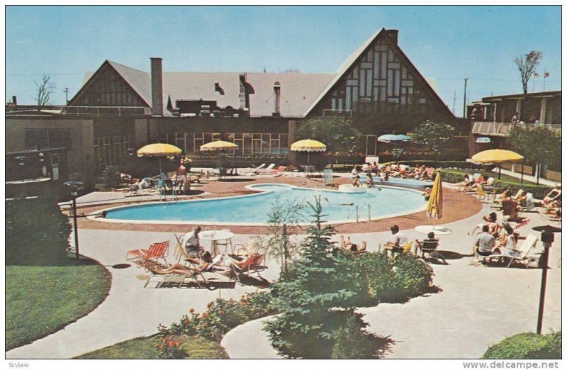 Swimming Pool, Holiday Inn Hotel, Montreal, Quebec, Canada, 40-60´s