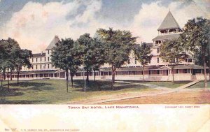 Tonka Bay Hotel Lake Minnetonka Minnesota 1905c postcard