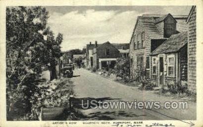 Artist's Row, Bearkin Neck - Rockport, Massachusetts MA