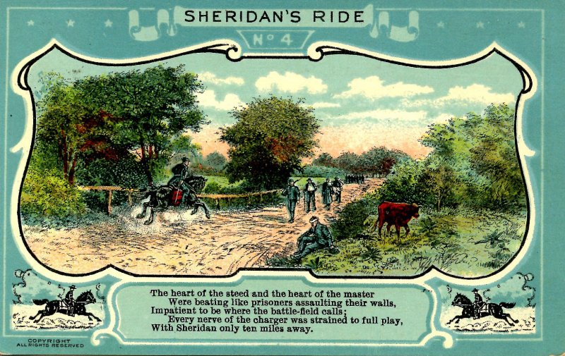 Military - Sheridan's Ride (No. 4), Civil War