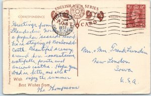 c1920s Llandudno, Wales Great Ormes Head Bay Hotel Beach Resort Postcard A38