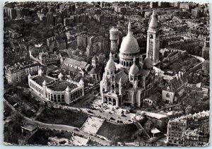 Postcard - Aerial view of Sacré-Cœur - Paris, France