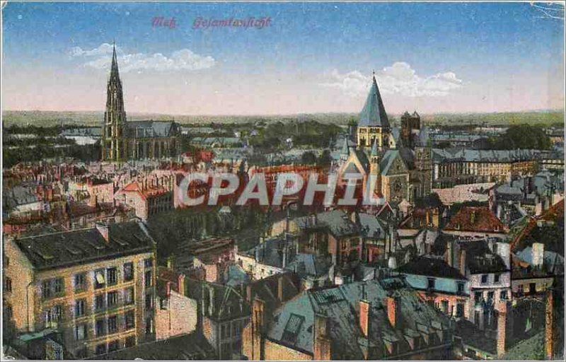 Old Postcard Metz