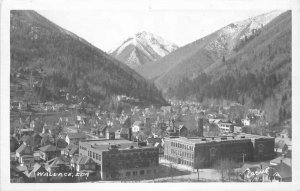 Birdseye Wallace Idaho 1940s RPPC Photo Postcard 21-3382