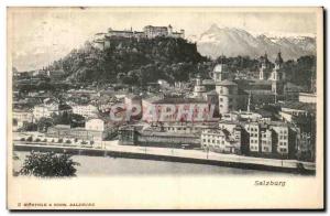 Old Postcard Salzburg