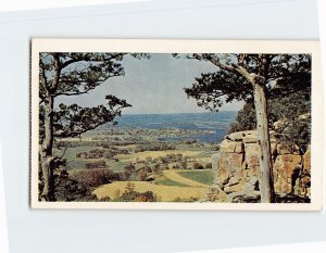 Postcard Gibraltar Overlook, Lodi, Wisconsin