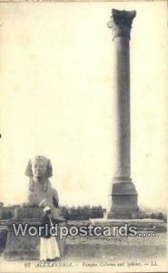 Pompee Column and Sphinx Alexandria Eqypt Unused 