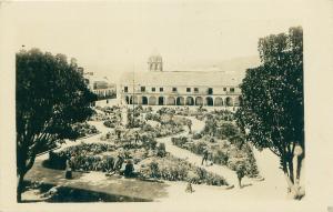 PERU CUZCO PLAZA MUNICIPAL BLG HISPANIC SOCIETY OF AMERICA H-560 PHOTO POSTCARD 