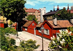 Sweden Stockholm Soderidyll Old Houses