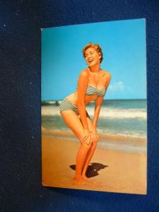 Florida Bathing beauty 1960s postcard