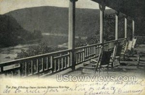 Kittatinny House Veranda - Delaware Water Gap, Pennsylvania