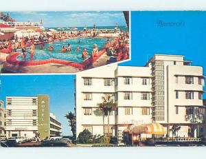 Pre-1980 BANCROFT MOTEL ON COLLINS AVENUE Miami Beach Florida FL G7763