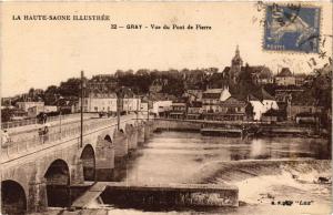 CPA GRAY - Vue du Pont de Pierre (636446)