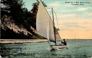 Ohio Cleveland Rocky River Ready For A Sail