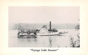 Cayuga Lake Steamer Ferry & Paddle Boats Ship Unused 