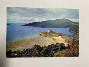 UNUSED VINTAGE UK POSTCARD -  CASTLE TIORAM BY LOCH MOIDART   (KK481)