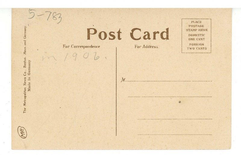 NH - Woodsville. Central Street looking South ca 1906