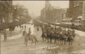 President Taft Inauguration Parade Washington DC Real Photo Postcard jrf