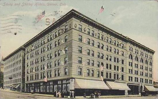 Colorado Denver Savoy And Shirley Hotel