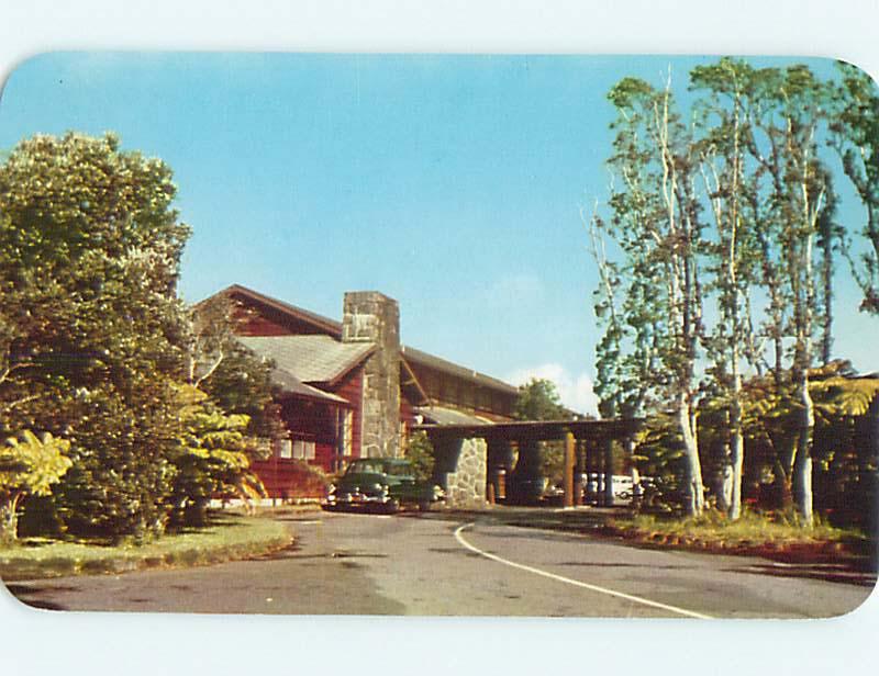 Unused 1950's OLD CARS & VOLCANO HOUSE HOTEL Volcanoes National Park HI Q4613