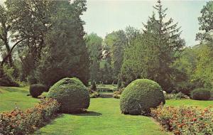 Michigan City Indiana~International Friendship Gardens~Flowers/Bushes~1950s Pc