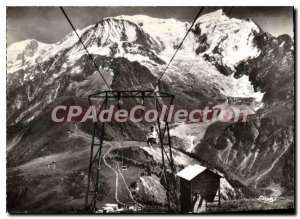 Postcard Modern collar Voza chairlift Voza-Prarion Htel neck the hut bellevue