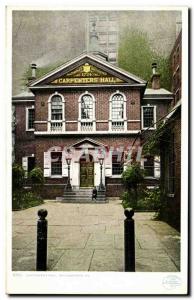Old Postcard Carpenters' Hall Philadelphia Pa