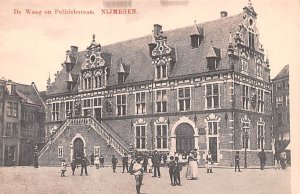 De Waag en Politiebureau Nijmegen Holland Unused 