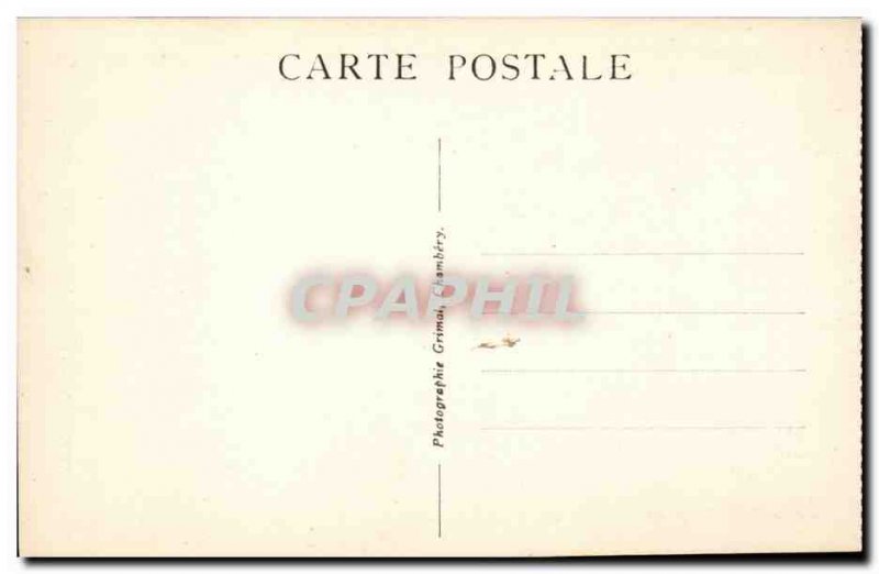 Saint Cassin - Le Petit Lac and Jet d & # 39Eau - Old Postcard