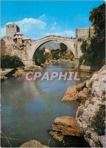 Modern Postcard Mostar Stari Most