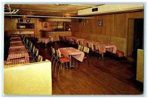 c1960 Walsh's Restaurant Cocktail Lounge Quincy Massachusetts Vintage Postcard