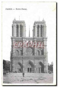 Postcard Old Paris Notre Dame