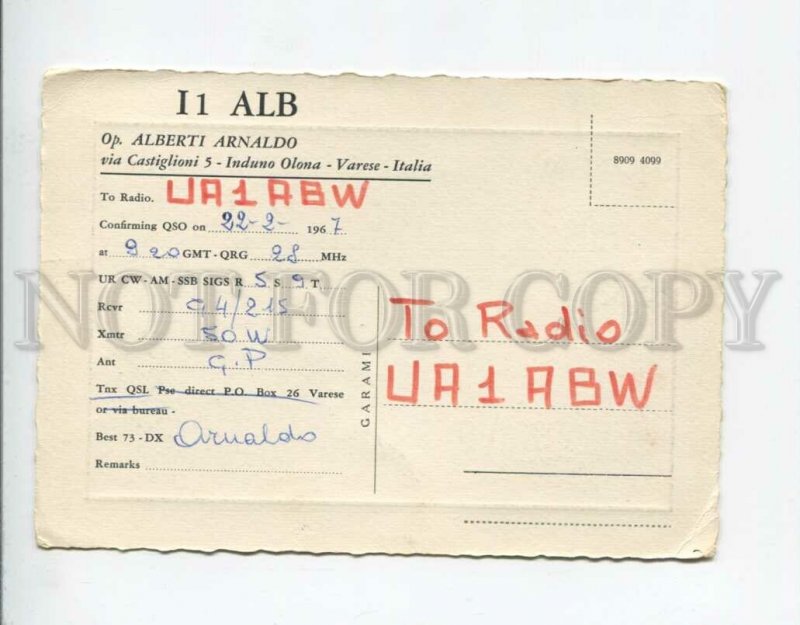 3080114 ITALY Varese Canottieri fireman station Vintage PC