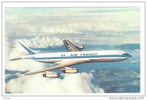 Air France Airlines, Boeing 707 Intercontinental, Airplane, 1960s