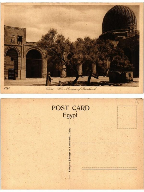 CPA EGYPT Cairo-The Mosque of Barkook (421526)