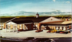 Heritage Inn Motor Hotel Convention Center Great Falls Montana Postcard