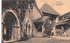 La cour et l'escalier d'Honneur Chillon France Unused 