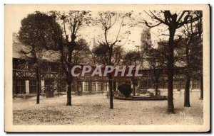 Old Postcard Rouen l & # 39aitre or cloister St maclou