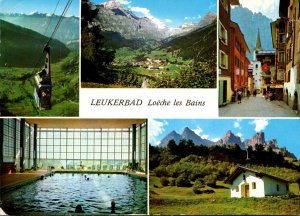 Switzerland Leukerbad Multi View 1966