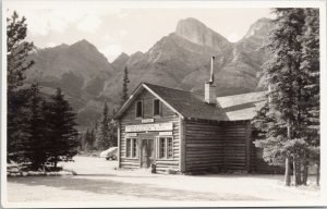 Byron Harmon Saskatchewan River Bungalow Camp Banff Nat'l Park AB Postcard G53