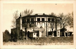 RPPC Cyclorama Sainte-Anne-de-Beaupré Quebec Canada 1940s Postcard UNP D2