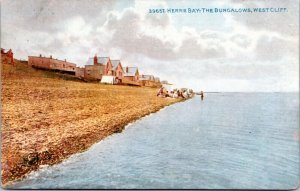 Postcard UK West Cliff - Herne Bay The Bungalows Celesque Series